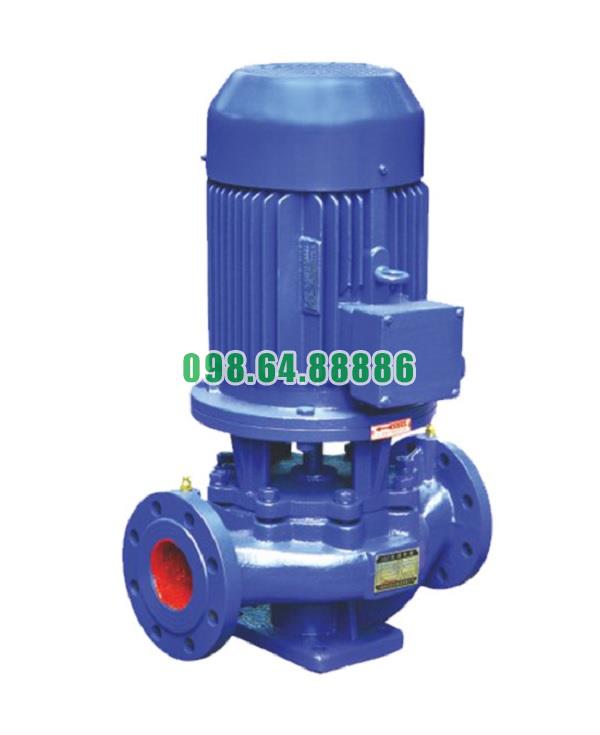 Máy bơm ly tâm trục đứng inline ISG50-125A, bơm IRG50-125A, Lưu lượng 11.2 m3/h